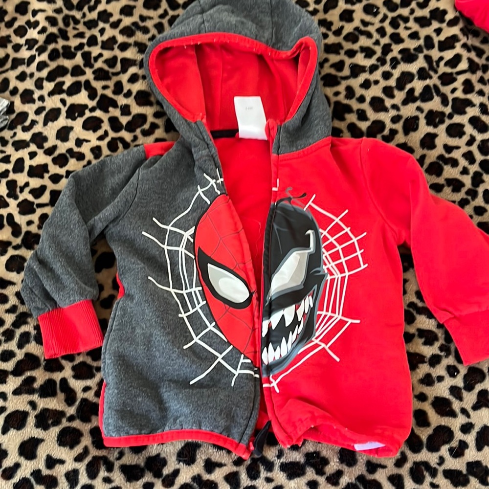 Disney Spider-Man/venom hoodie